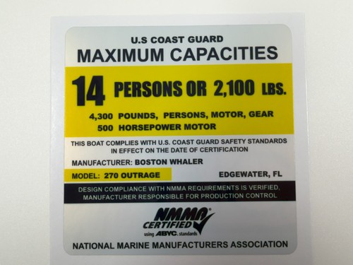 Boston whaler 270 - boston,
