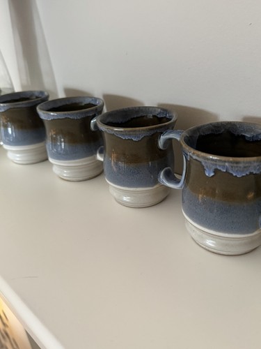 Handcrafted pottery mugs - x,