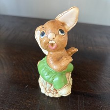 Vintage Pendelfin The Thumper Rabbit figure, Hand Painted, Made In England
