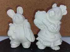 UNPAINTED CERAMIC BISQUE -