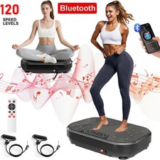 NEW 120 Levels Vibration Plate Home Vibrating  Plate Exercise Machine Portable~