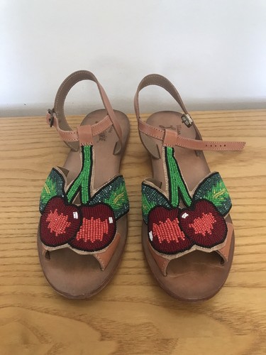 Miss fire sandals flats - fire,