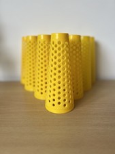 10 Yellow Plastic Yarn Large