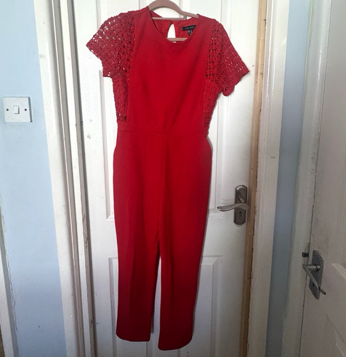 New look red lace - lace, sleeve