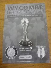 09/12/2003 Wycombe Wanderers v
