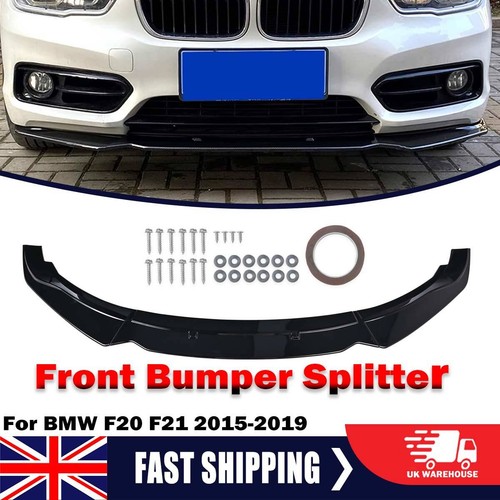 Gloss black front bumper - gloss,