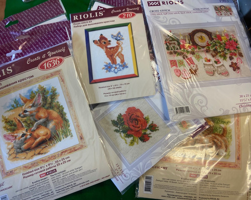 Riolis cross stitch kits - cross,