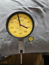 MITUTOYO DIAL TEST INDICATOR WALL CLOCK DTI 3D PRINTED +mini lithophane 2 micron