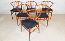 Set of 6 Hans Wegner for Carl
