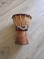 African Djembe Bongo Drum 9 H