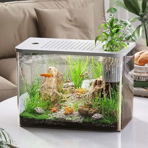 Pet abs fish tank with - pet+abs, lid