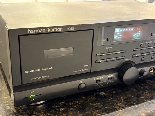 Harmon kardon 520 cassette - kardon, dc-520