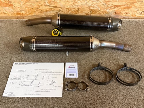 Akrapovic exhausts carbon