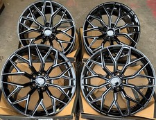 Alloy Wheels 19" CR7 For Cadilac bls Fiat 500x Croma Saab 9-3 9-5 5x110 Black