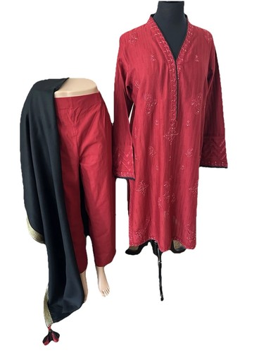Ladies junaid jamshed - jamshed, red