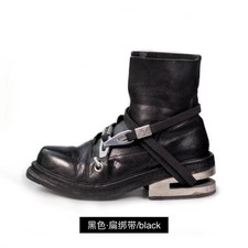 Men's Motorcycle Boots Metal