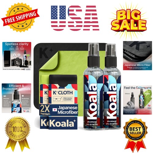 Koala eyeglass lens cleaner - eyeglass,