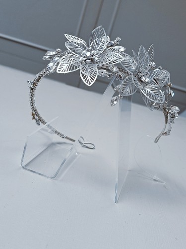 Side tiara bridal - side, headband