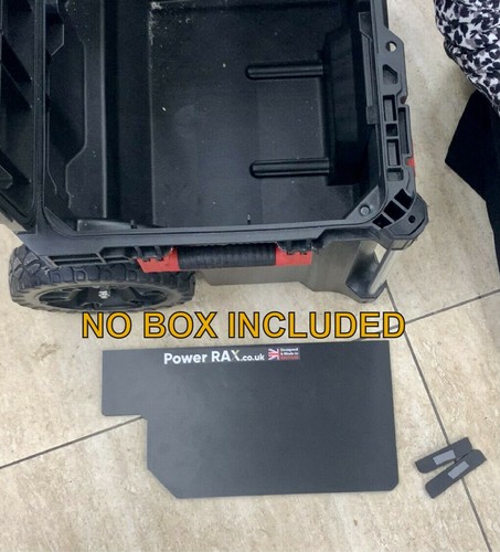 Power rax tool box divider - tool, for