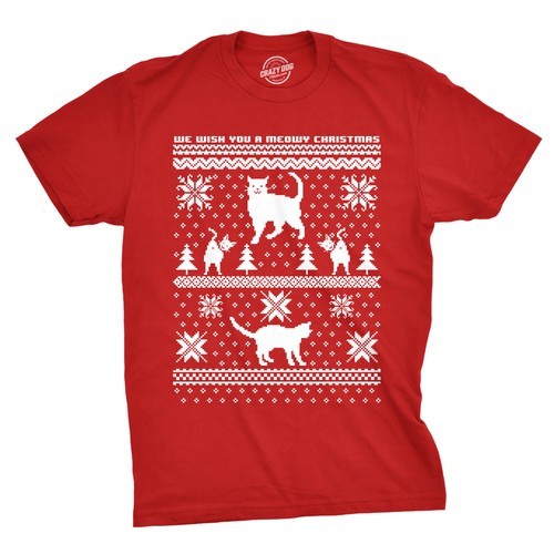 Bit cat butt meowy christmas - meowy,