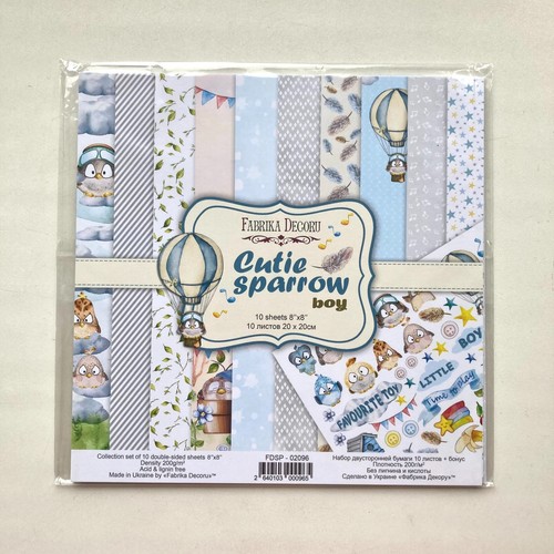 8x8 baby boy scrapbook paper - 8x8,