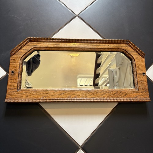 Vintage mirror bevelled edge - vintage,