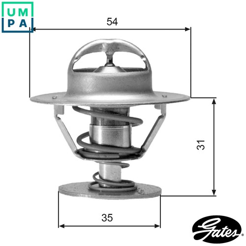 Thermostat coolant th00682g1 - thermostat,