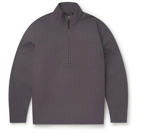 Albam sanded canvas hoy smock - hoy,