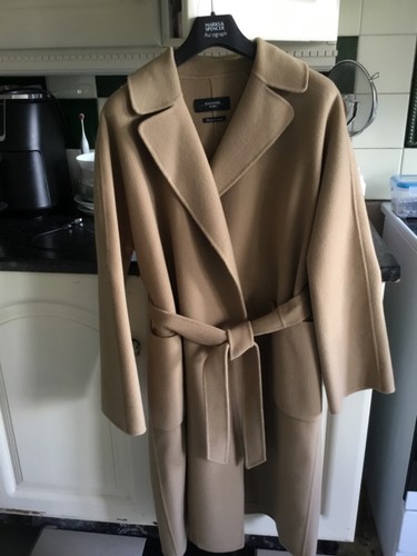 Max mara camel wool wrap - max, coat