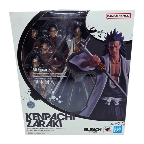 Bandai figuarts kenpachi - s.h.figuarts,