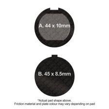 EBC Motorcycle Brake Pads (5) Front Left Moto-Roma MXR 125 2003