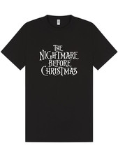 Nightmare Before Christmas Jack Skellington T-Shirt - Black - ADULTS & KIDS