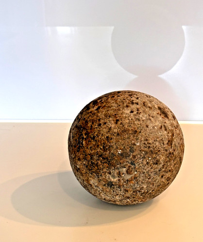 Cast iron cannon ball - ball, 18.8