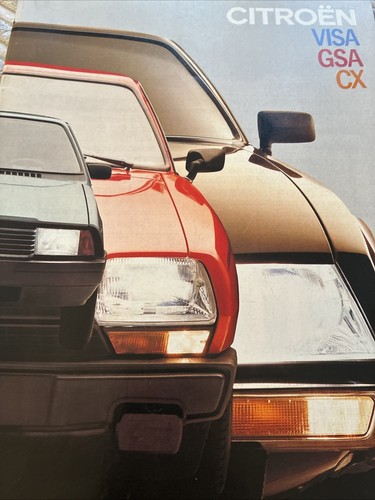 Citroen visa gsa range car - cx,
