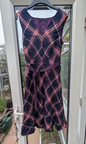 Laura ashley plaid tweed - plaid,