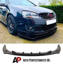 VW Golf MK5 GTI GT TDI Front Gloss Black Splitter Spoiler Lip Body Kit 03-2008!