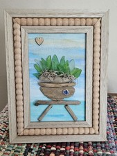 Handmade Lake Erie Beach GREEN