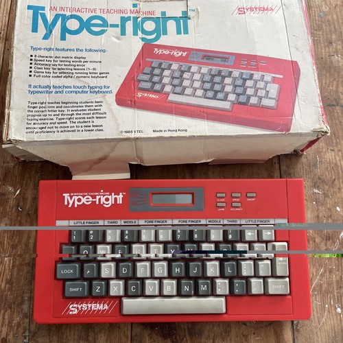 Vintage systema type right - systema, type-right