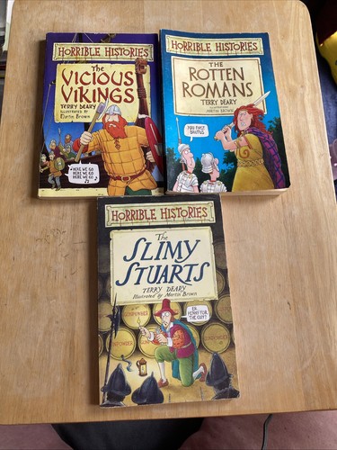 Horrible histories book - book, set