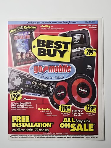 Best buy may 2001 - 20, circular