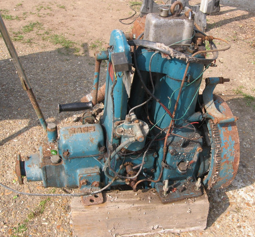 Vintage 10hp diesel engine - diesel,