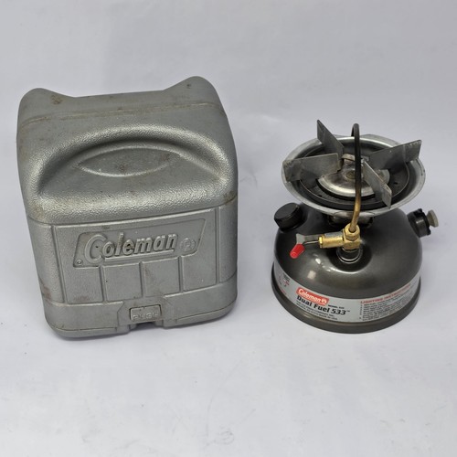 Coleman dual fuel 533 - coleman, gray