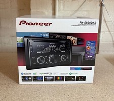 PIONEER CAR/VAN CD USB ANDROID IPHONE DOUBLE DIN DAB BLUETOOTH STEREO FH-S820DAB