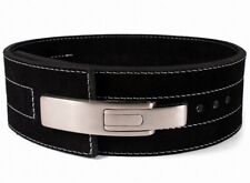 Professional Weight Lifting Leather Lever Belt Gym Training Bodybuilding Belt UK