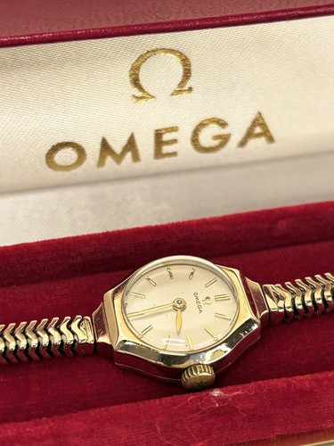 Omega ladies 9ct - omega, gold