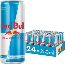 RED BULL ENERGY DRINK SUGAR FREE 250ML X24