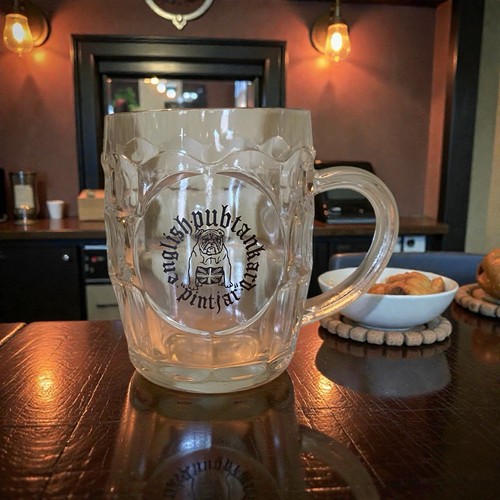 English bulldog pub tankard - bulldog,