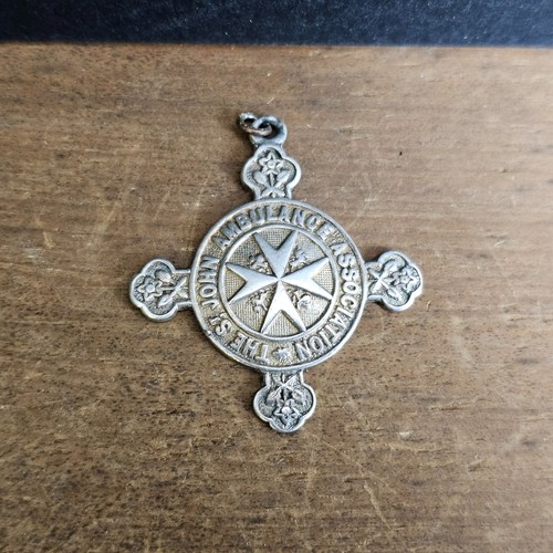 Silver john ambulance medal - st,