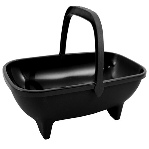 Garden trug 53cm black - garden, plastic