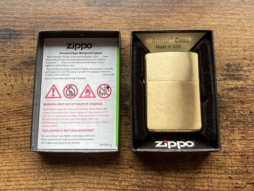Zippo lighter dated - 2022, solid